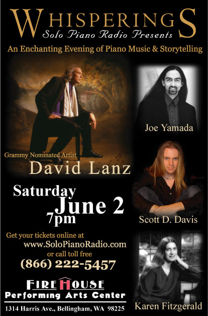Joe Yamada Solo Piano Concerts and Events
